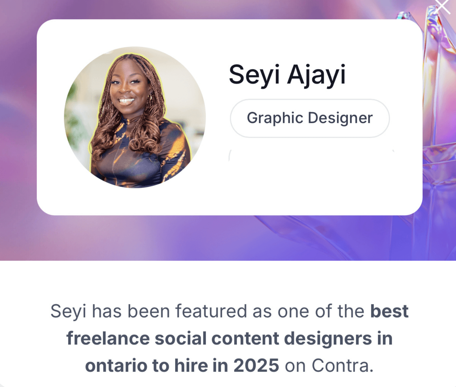 Seyi in 2022